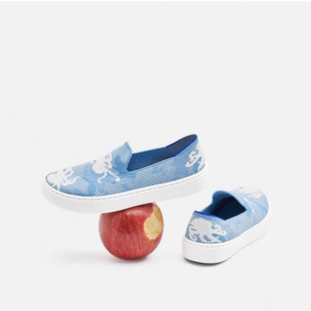 NIB Rothy's Blue Octopus Camo Size 10